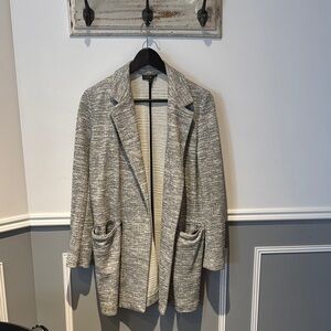 Women's Gray cardigan-coat